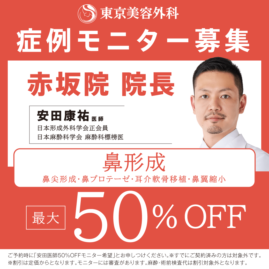安田D鼻モニター50％OFF