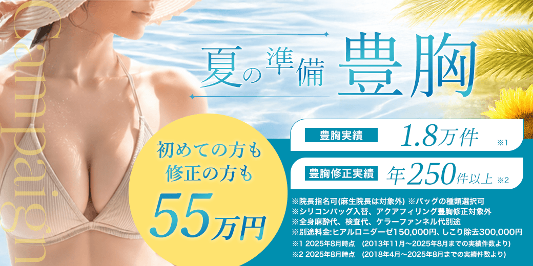 豊胸55万円
